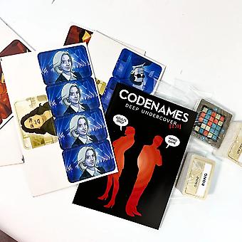 Codenames: Deep Undercover 2.0 - Selskabsspil - 4-8 Spillere - Fra 18 År