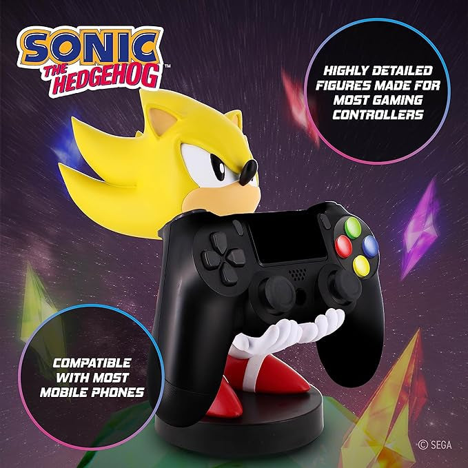 Sonic the Hedgehog - Accessosry Holder - Til Telefon, Fjernbetjening, Gaming Controller mm.