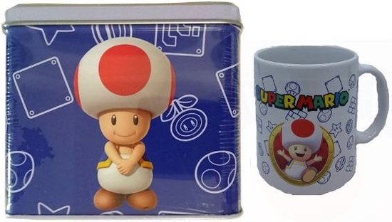Super Mario - Toad- Krus & Sparegris