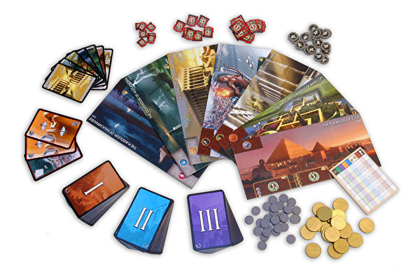 7 Wonders - Strategispil - 3-7 Spillere - Fra 10 År