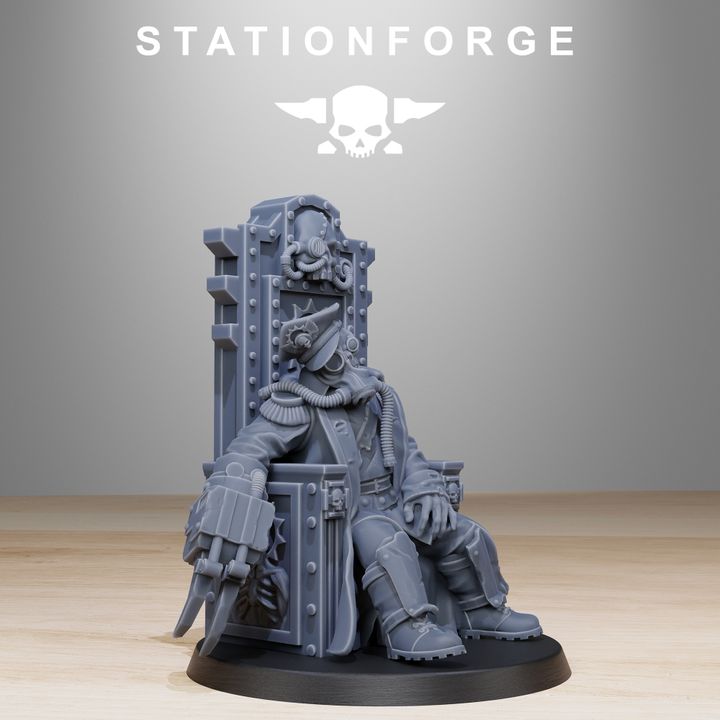 Wargames - Stationforge - GrimGuard - The Fallen Officer