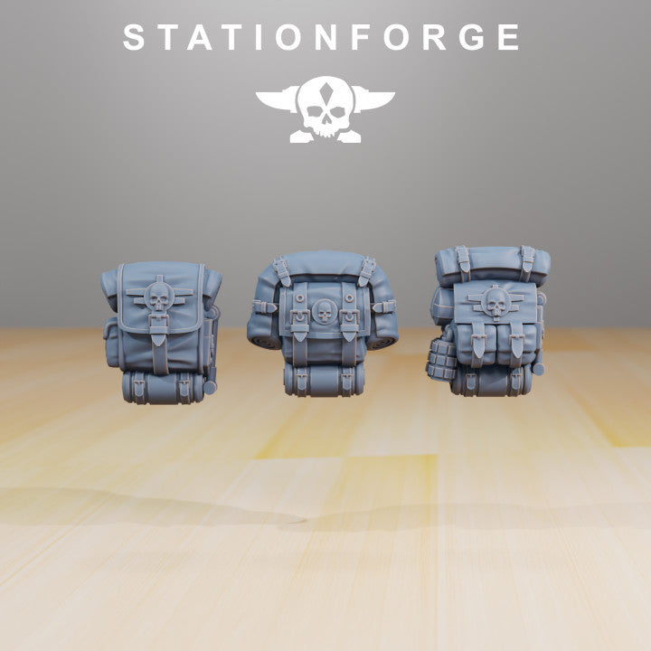 Wargames - Stationforge - GrimGuard - Infantry Squad (Builder - nok til 10 Figurer)