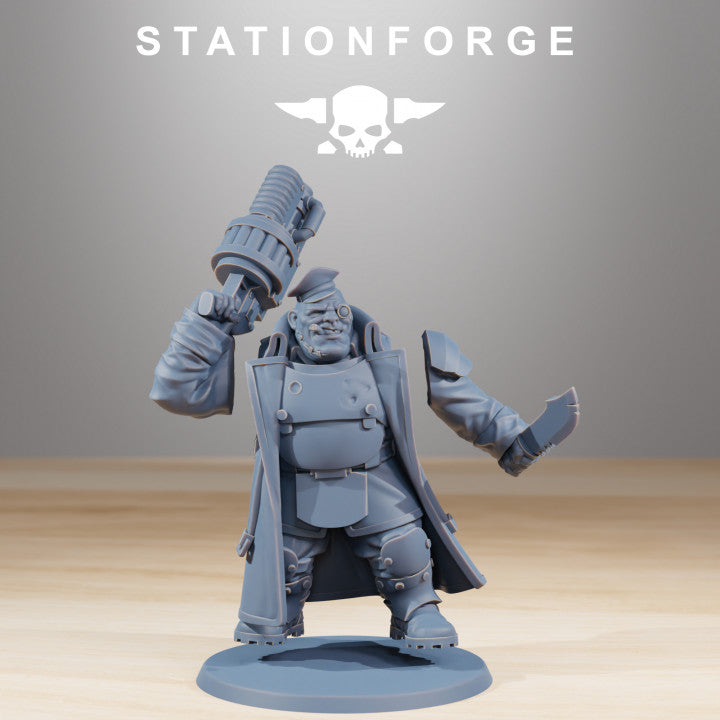 Wargames - Stationforge - GrimGuard - Mutants (10 Figurer)
