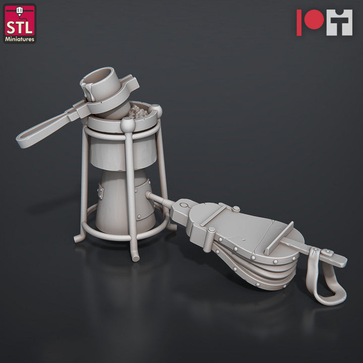 Dungeons & Dragons - STL Miniatures - Bell Maker Set