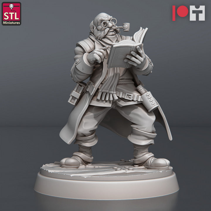 Dungeons & Dragons - STL Miniatures - Librarian Set