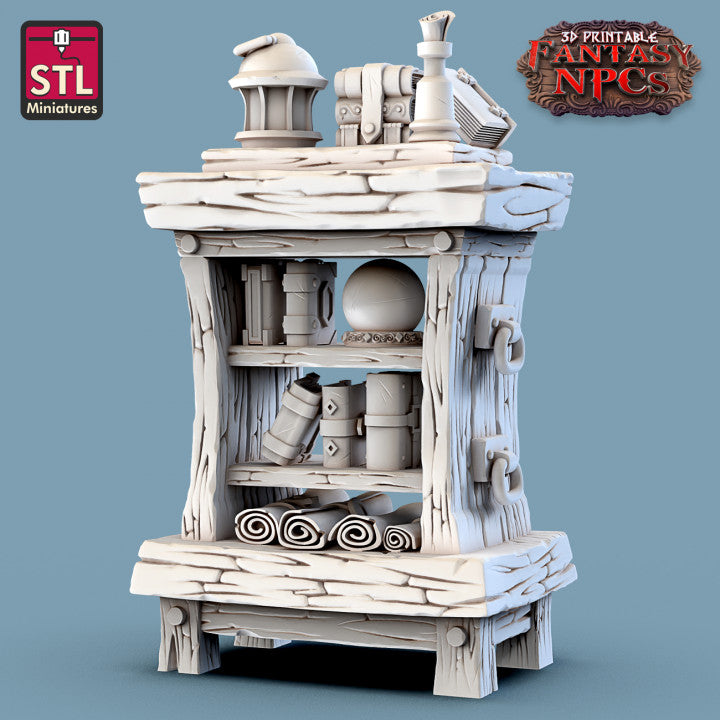 Dungeons & Dragons - STL Miniatures - Magic Item Vendor Set