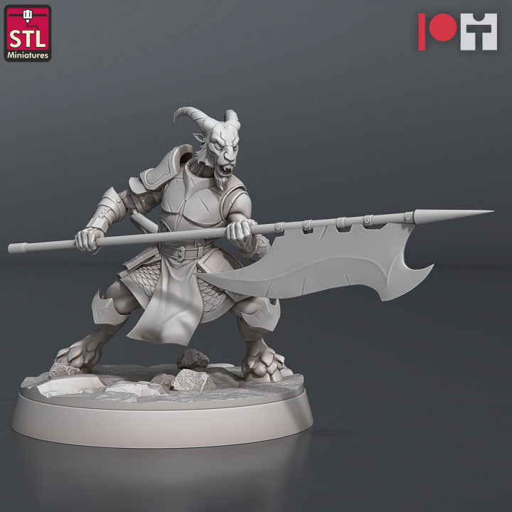 Dungeons & Dragons - STL Miniatures - Demons Set (7 Figurer)