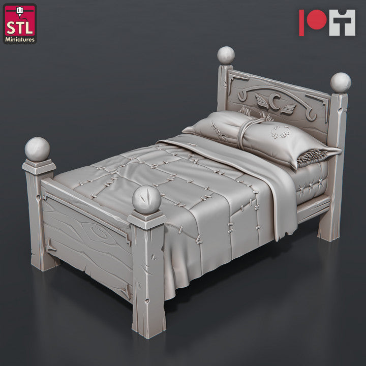 Dungeons & Dragons - STL Miniatures - Orphanage Set