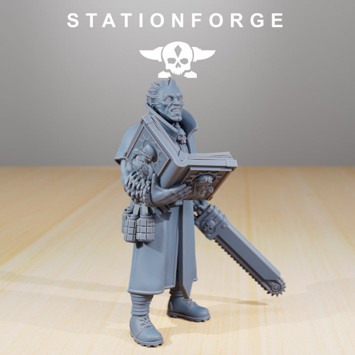 Wargames - Stationforge - GrimGuard - Priest (1 Figur)