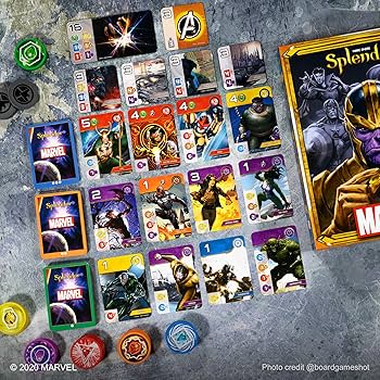Splendor Marvel - Engelsk