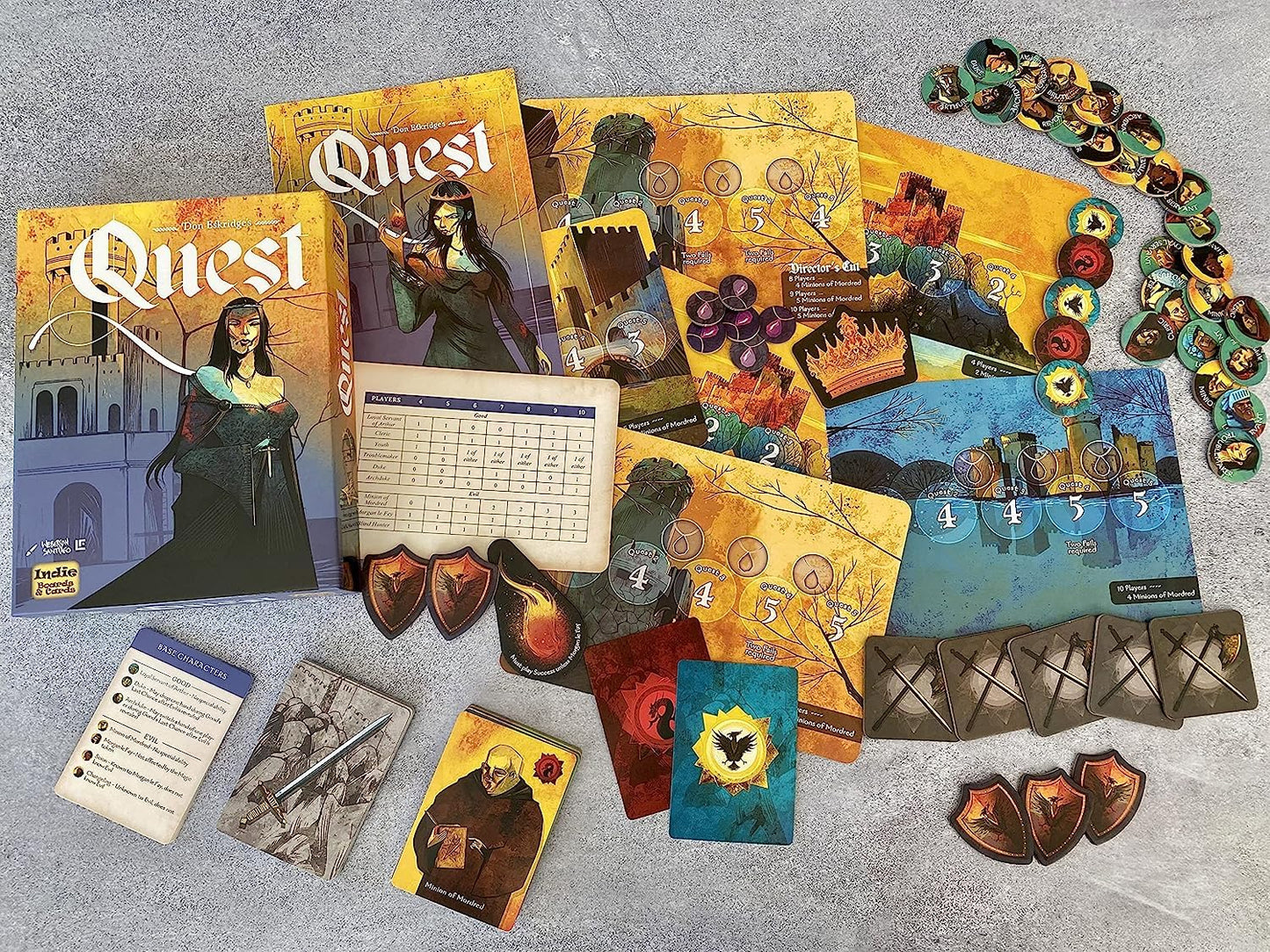 Quest - Selskabsspil - 4-10 Spillere - Fra 14 År