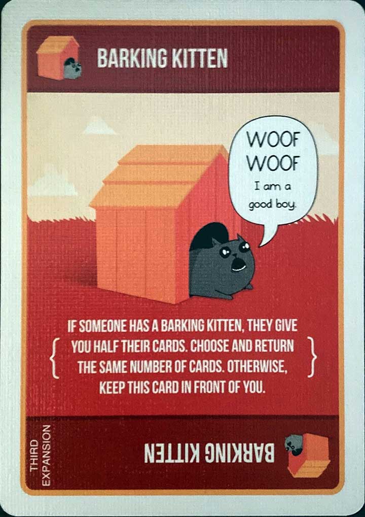 Barking Kittens - Kortspil - 2-5 Spillere - Fra 7 År