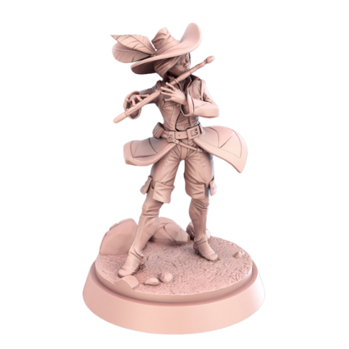 Dungeons & Dragons - STL Miniatures - Carnival Flautist