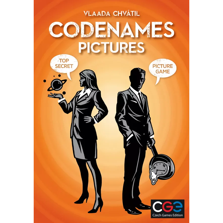 Codenames Pictures - Selskabsspil - 2-8 Spillere - Fra 10 År