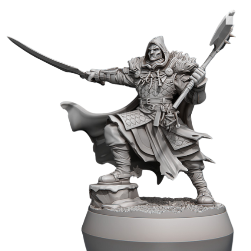 Dungeons & Dragons - STL Miniatures - Cultist Captain