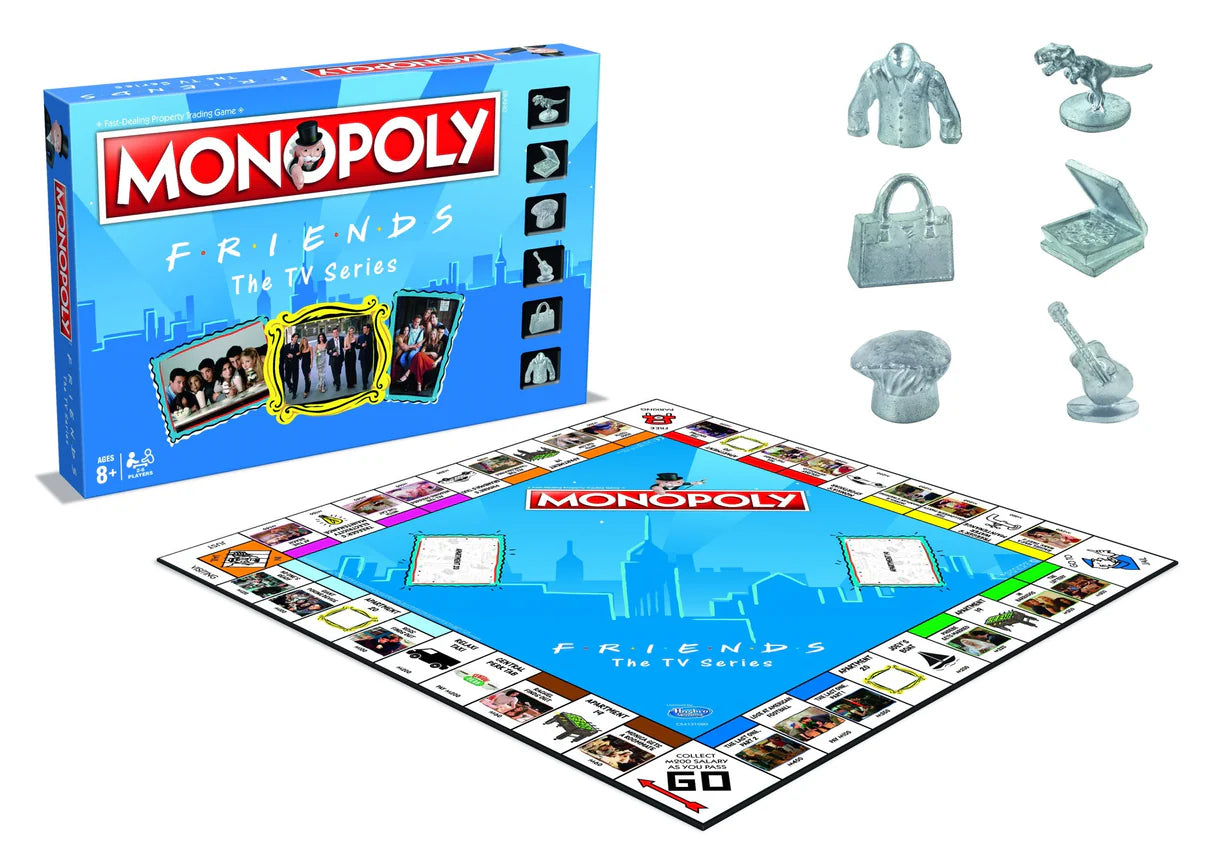 Monopoly Friends - Familiespil - 2-6 Spillere - Fra 8 År