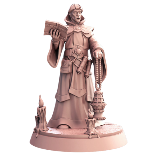 Dungeons & Dragons - STL Miniatures - Graveyard Priest
