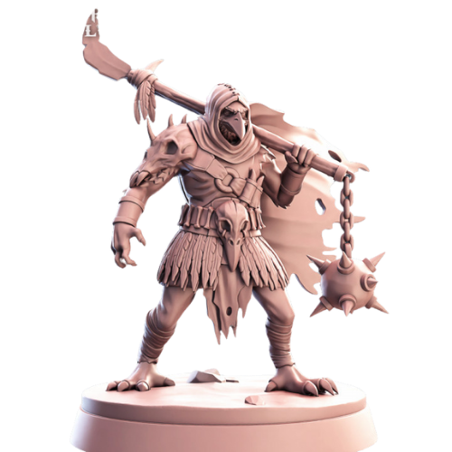Dungeons & Dragons - STL Miniatures - Kenku with Brutal Close Combat Weapon