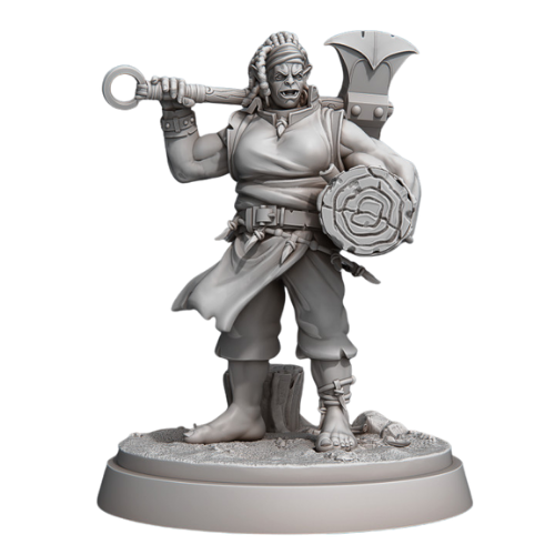 Dungeons & Dragons - STL Miniatures - Lumberjacks Mech