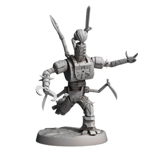 Dungeons & Dragons - STL Miniatures - Medium Construct Two