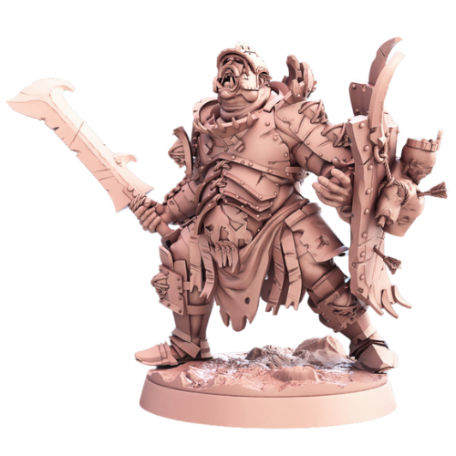 Dungeons & Dragons - STL Miniatures - Orc Warband Berserker