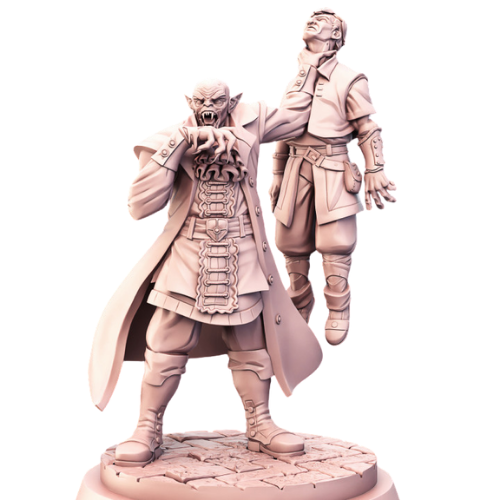 Dungeons & Dragons - STL Miniatures - Feasting Vampire Lord