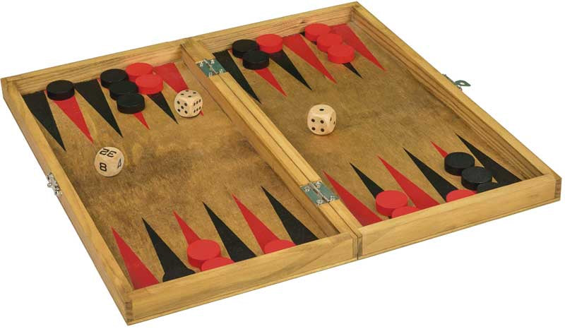 Backgammon - Wooden Games Workshop - 2 Spillere - Fra 10 År