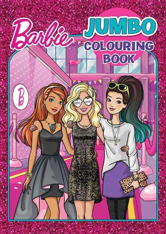 Malebog - Barbie - 160 sider