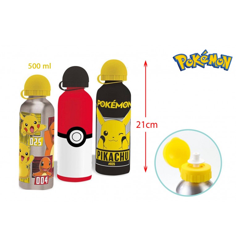 Pokemon - Pokeball Vandflaske - Aluminium