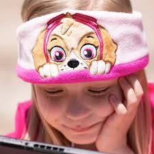 Paw Patrol - Head Band med høretelefoner til Børn