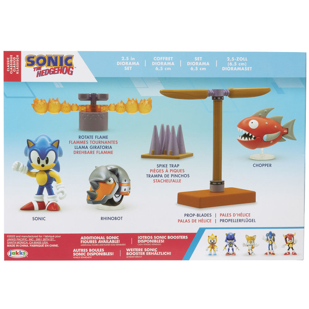 Sonic the Hedgehog - Diorama Set 6cm