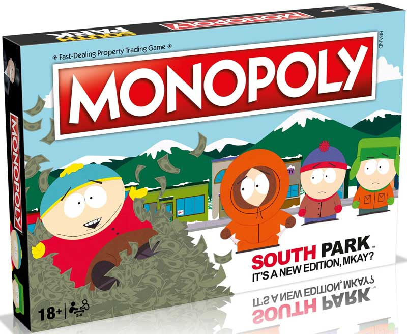 Monopoly - South Park - Familiespil - 2-6 Spillere - Fra 18 år