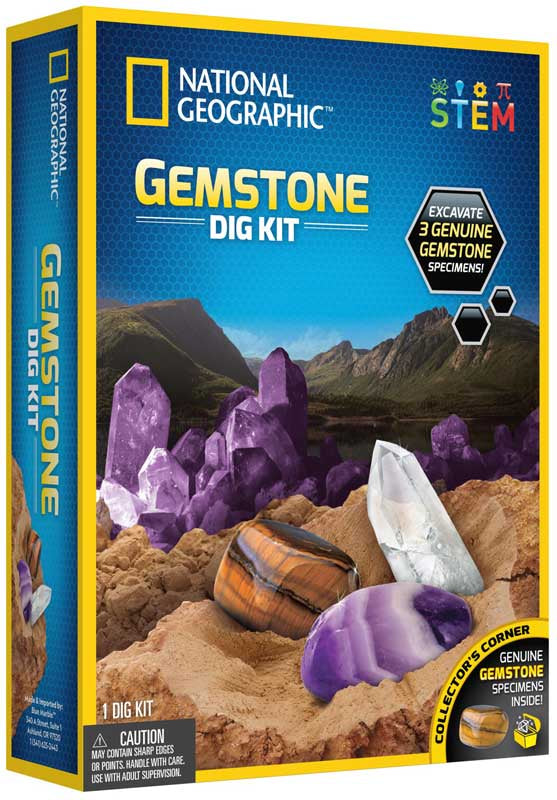 National Geographic Gemstone Dig Kit