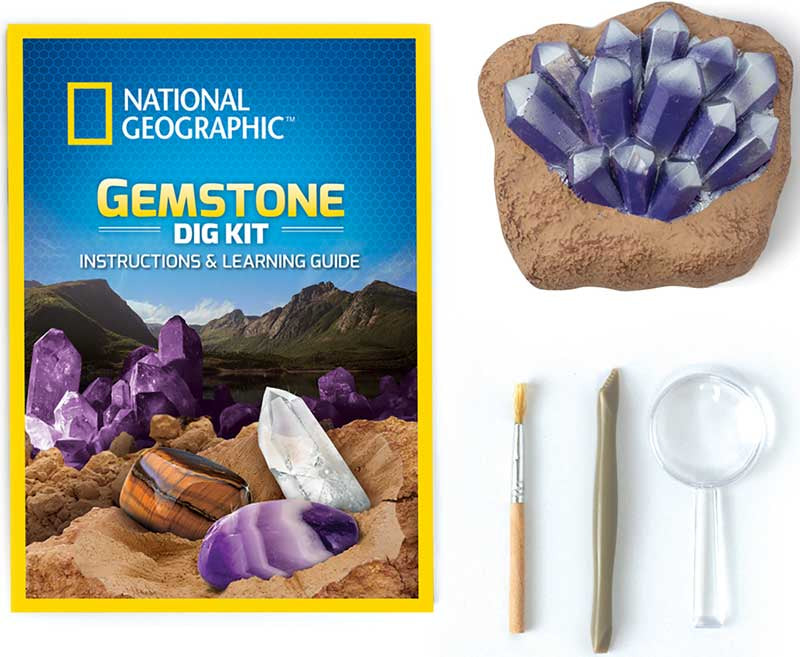 National Geographic Gemstone Dig Kit