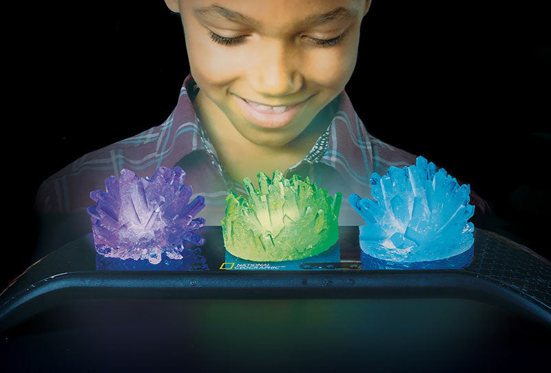 National Geographic Light Up Crystal Growing Lab - Lav dine egne krystaller