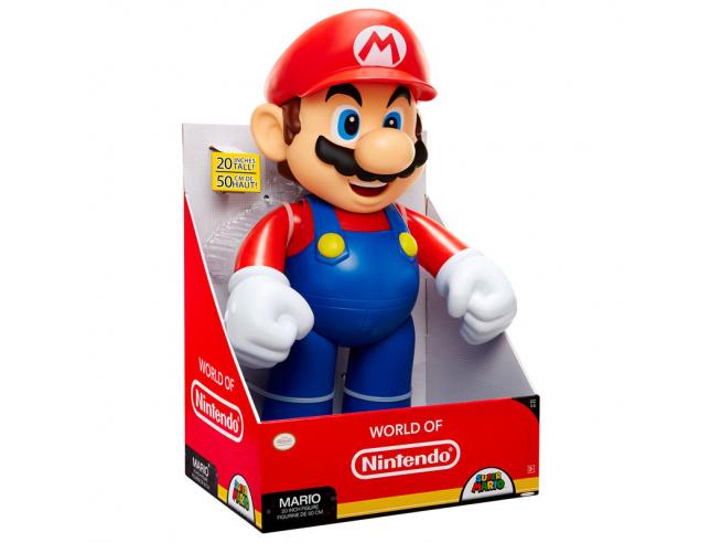 Super Mario - Mario Figur - 50cm - 7 Artikuleringspunkter