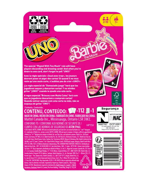UNO: Barbie the Movie