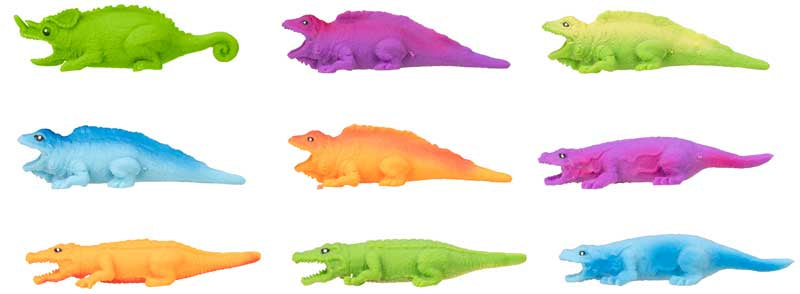 Stretchy Reptiles - Fidget Legetøj