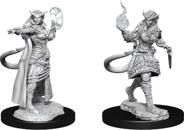 Dungeons & Dragons - Nolzur's Marvelous Miniatures - Tiefling Sorceror (2-pak)