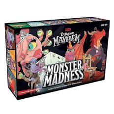 D&D Dungeon Mayhem - Monster Madness - Strategisk Kortspil - 2-6 Spillere - Fra 8 År