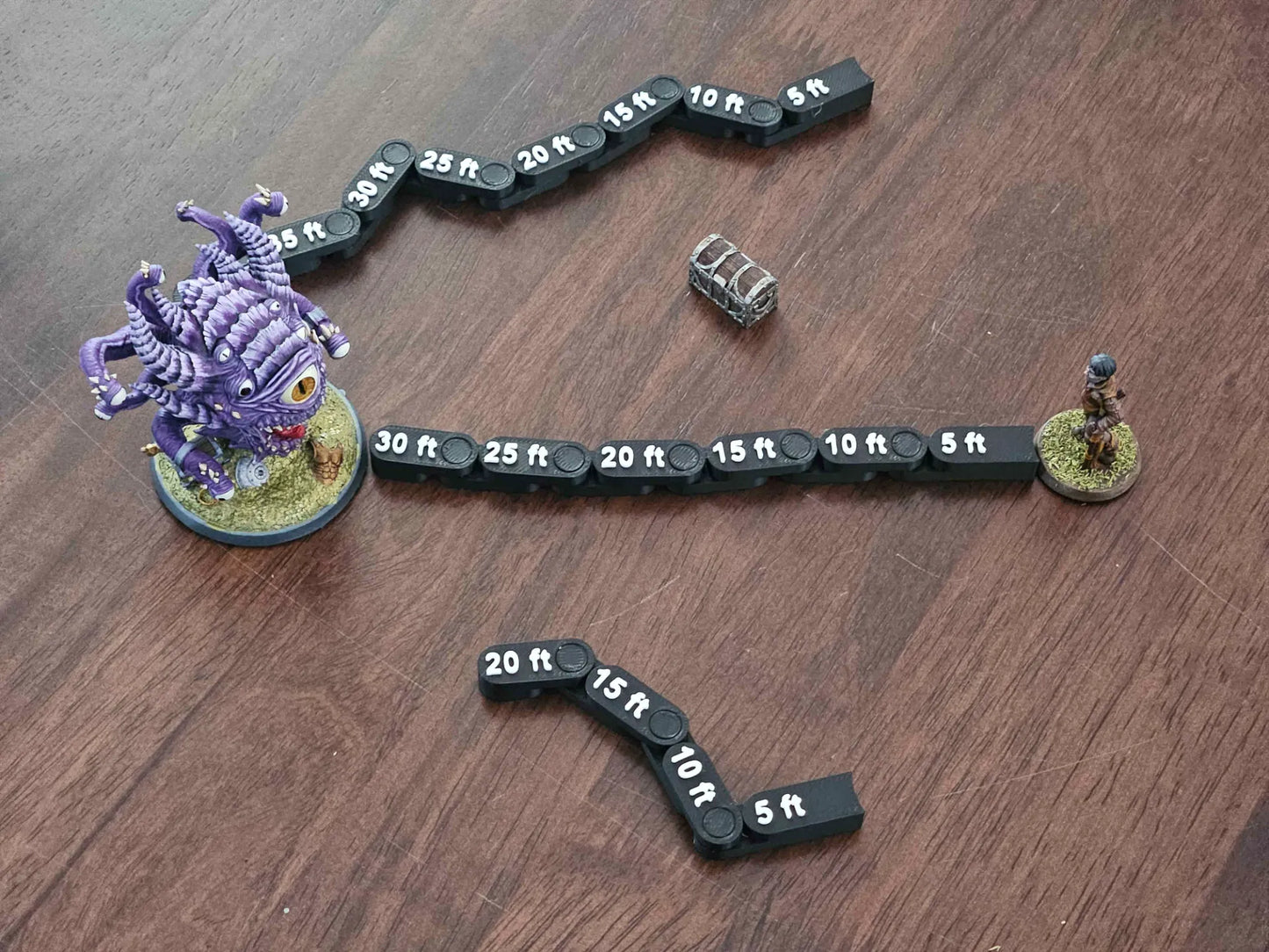 Dungeons & Dragons - Artikuleret Range Ruler (3 stk)