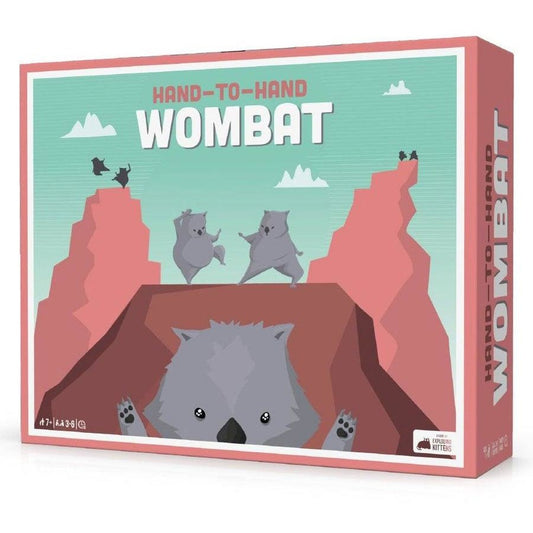 Hand-to-hand Wombat - Selskabsspil - 3-6 Spillere - Fra 7 År