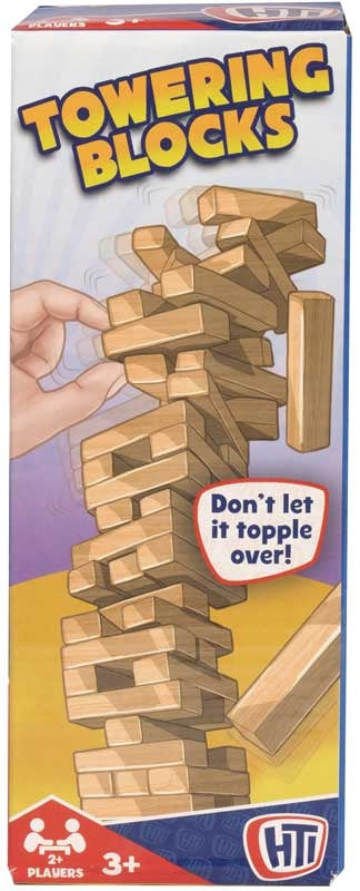 Klodsmajor / Jenga - Familiespil - 2+ Spillere - Fra 3 år