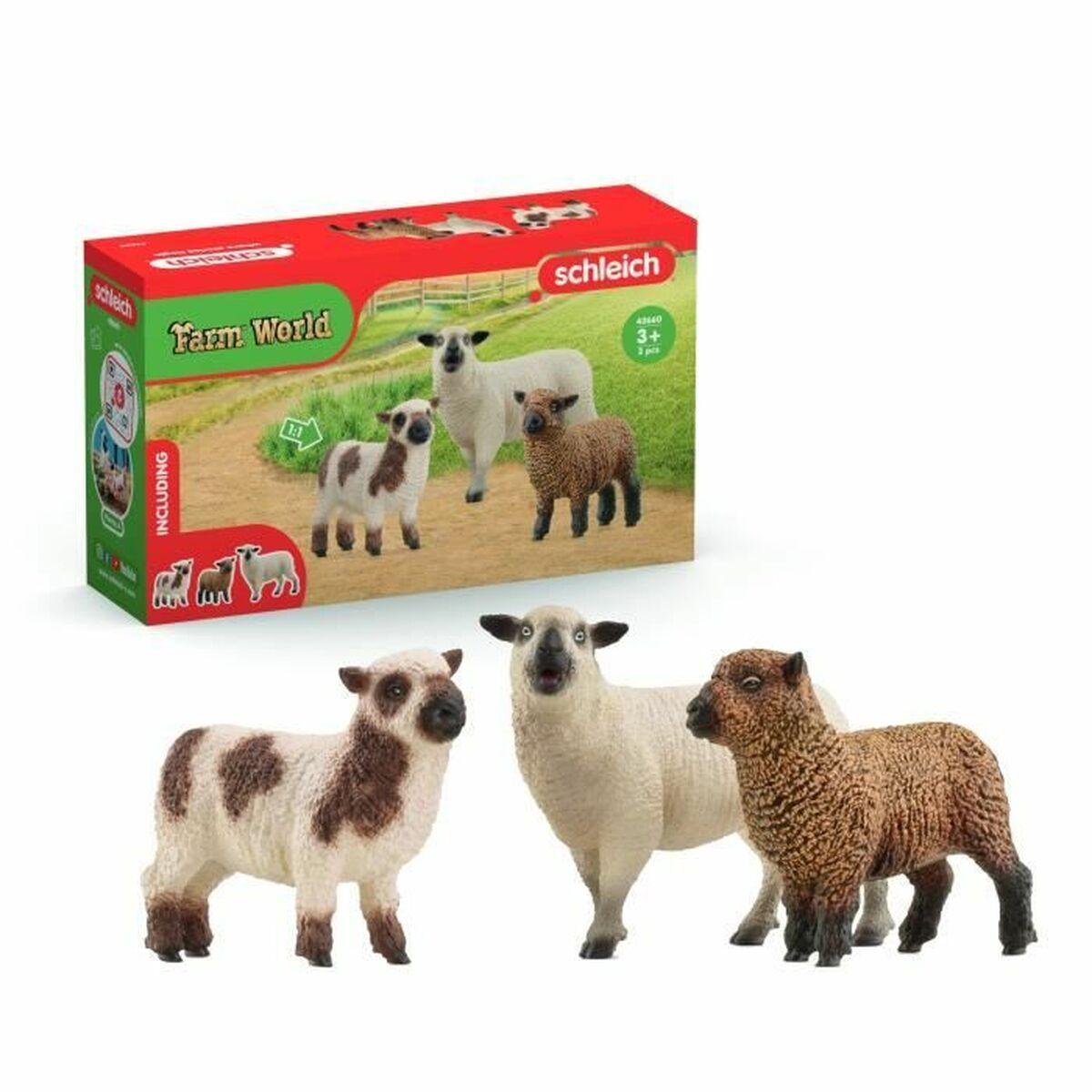 Schleich - Farm World - 3 Får - 42660