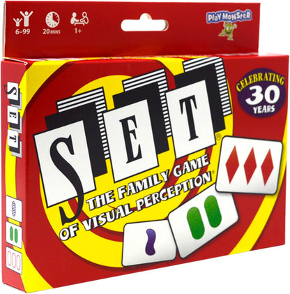 SET - Kortspil - 1+ Spillere - Fra 6 År