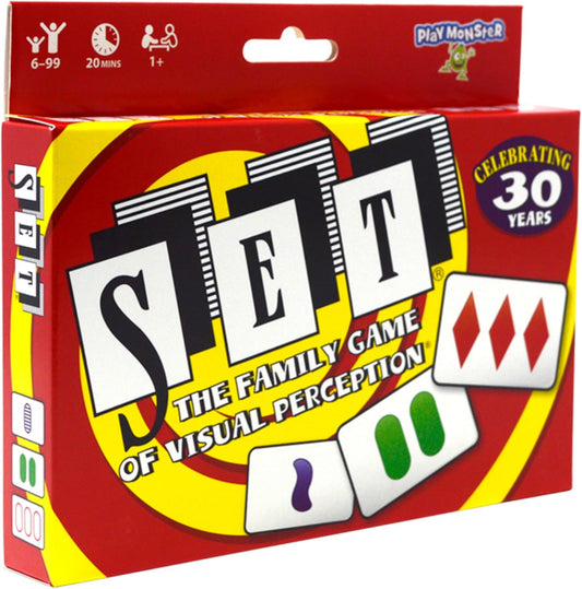 SET - Kortspil - 1+ Spillere - Fra 6 År