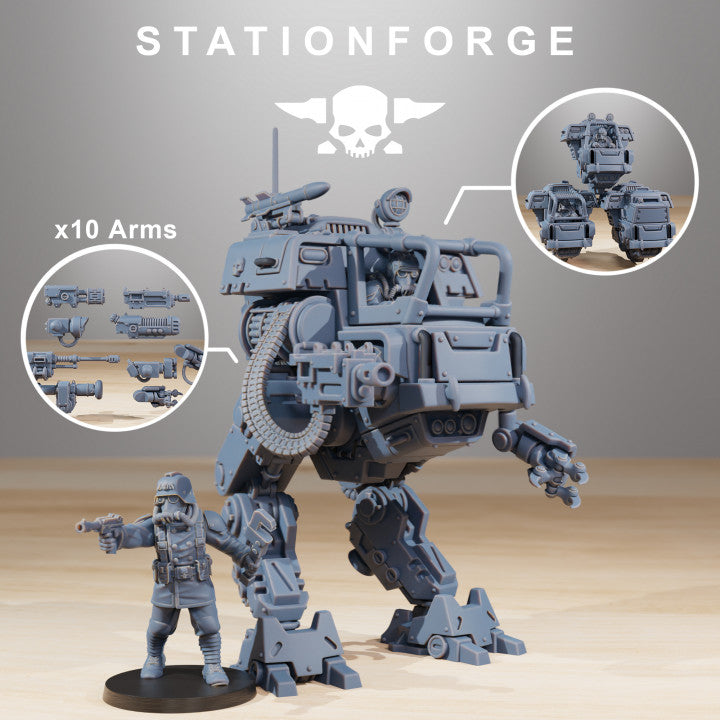 Wargames - Stationforge - GrimGuard - Walker Mk1