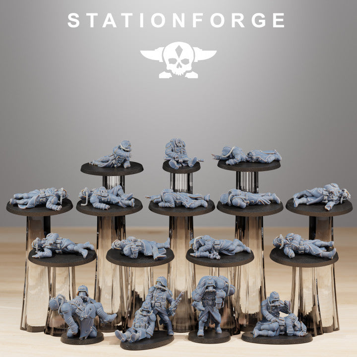 Wargames - Stationforge - GrimGuard - The Fallen (16 Figurer)