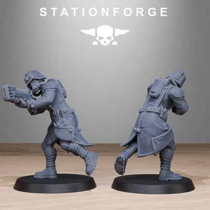 Wargames - Stationforge - GrimGuard - Sisters Squad (10 Figurer)