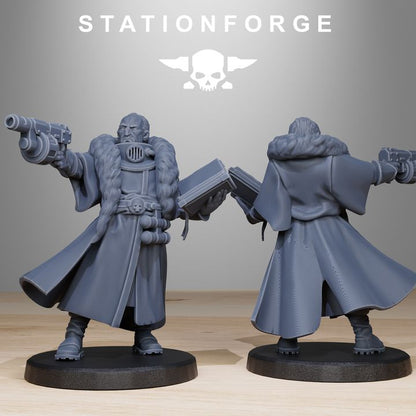 Wargames - Stationforge - GrimGuard - Mercenaries Squad (10 Figurer)